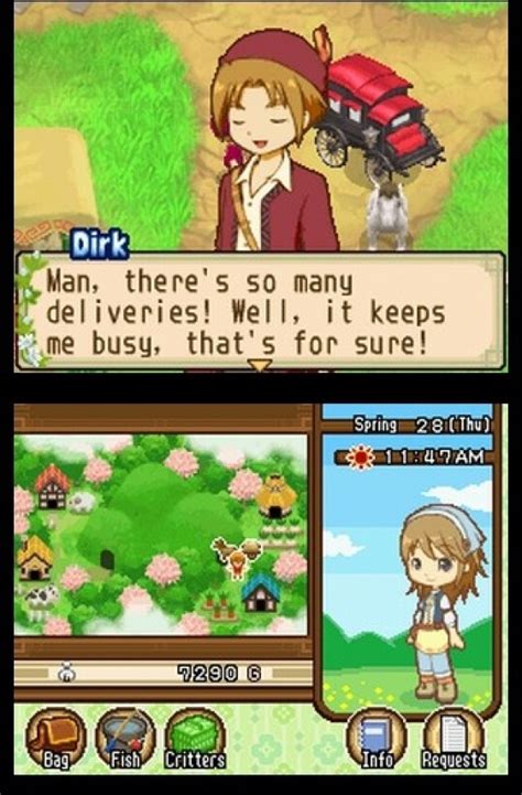 bluebell or konohana|Harvest Moon Tale of Two Towns: Two Towns General Guide.